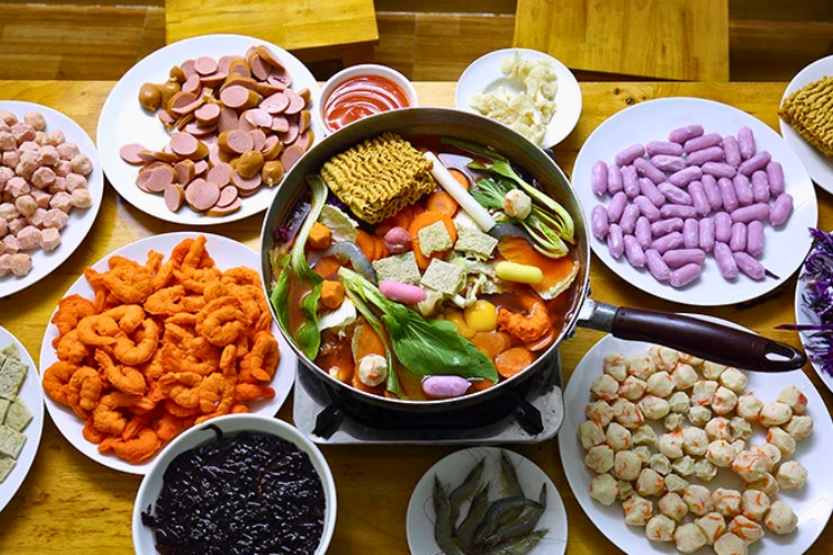 Cách nấu lẩu tokbokki