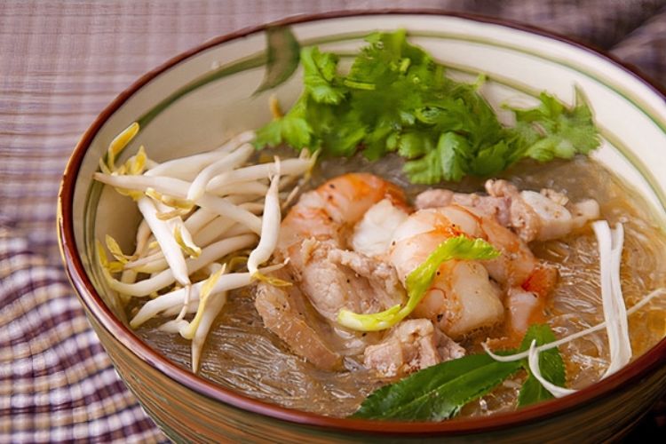 Miến nấu tôm