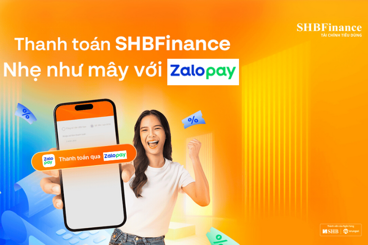 Nhận nhiều ưu đãi khi thanh toán khoản vay SHB online với Zalopay.
