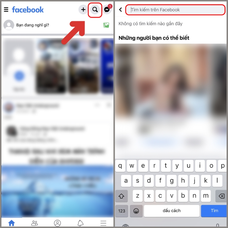 Cách tra cứu số điện thoại qua Faceboo