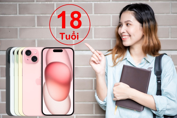 Sinh viên từ 18 tuổi trở lên có thể tham gia chương trình trả góp điện thoại.