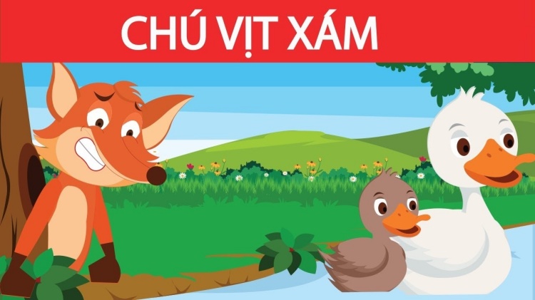 Truyện tranh cho bé - Chú vịt xám