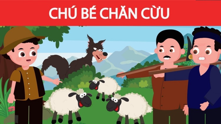 Truyện tranh cho bé - Chú bé chăn cừu