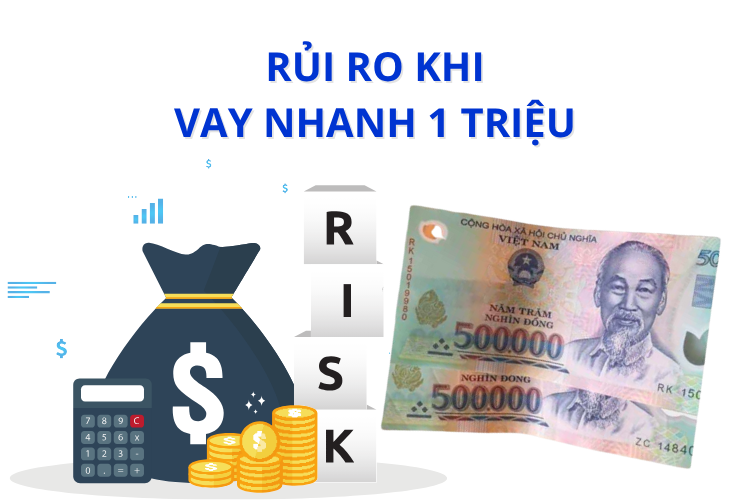 Rủi ro tiềm ẩn khi vay nhanh 1 triệu bởi đơn vị lừa đảo, giả mạo ứng dụng tài chính uy tín
