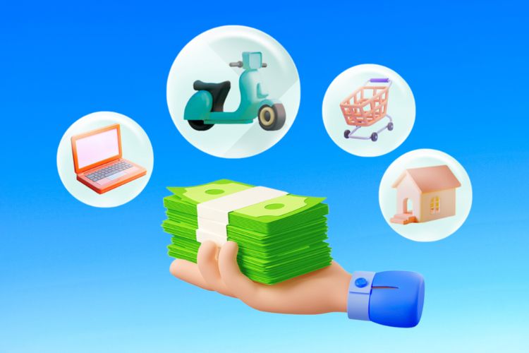 Phân loại theo hình thức đăng ký vay tín dụng.