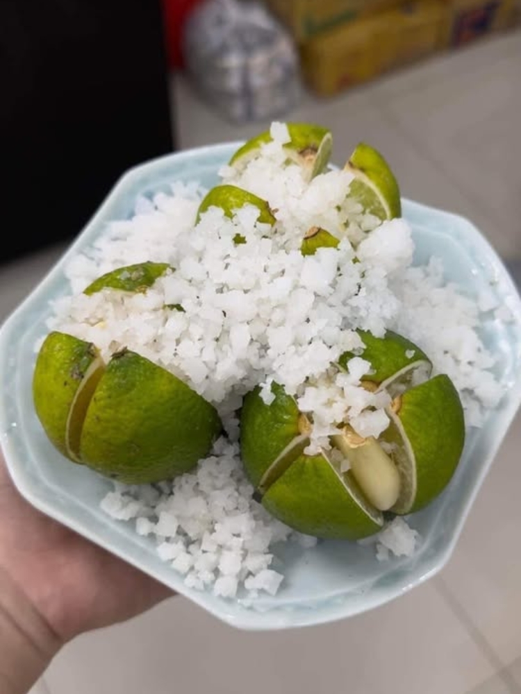 Xông nhà bằng chanh